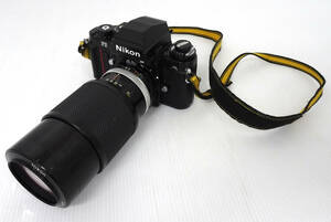 Nikon ニコン F3 HP ボディ / NIKKOR・C 1：4.5 80-200mm レンズ付き 動作未確認 現状品