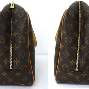 LOUIS VUITTON ルイ・ヴィトン M47270 モノグラム ドーヴィル ボーリングバニティ ハンドバッグの画像6