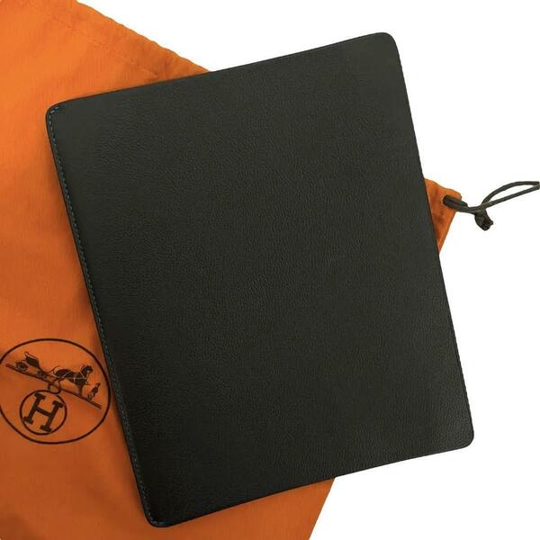 【希少】　エルメス　iPadケース　ステーション　レザー　ブラウン系　Hermes ipad ステーション　ae3