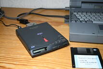 PC-9821ノート利用可能　外付けCD-ROMドライブ　win98win95用ドライバー付 Panasonic KXL-810AN PCカード_画像1