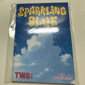 TWS Sparkling Blue Weverse Album ver. QR未使用