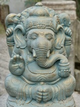 可愛らしいガネーシャ h31cm 幸福の神　福の神 ヒンドゥー仏像 Ganesha　0214_画像3