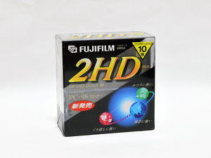 【未使用・未開封】 「FUJIFILM DOS8 フォーマット済み PC-98用 3.5in 2HDフロッピーディスク 10枚パック」 ジャンク