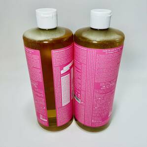 【新品2本セット】ドクターブロナー (Dr.Bronner's) ドクターブロナー マジックソープCH(チェリーブロッサム) 946ml×2 オーガニックソープの画像3