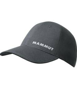 【未使用タグ付】Mammut マムート キャップ Sertig Cap ブラック サイズM 帽子 登山