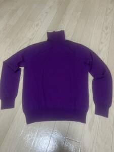 ESTNATION タートルネック セーター 紫 PURPLE Mサイズ