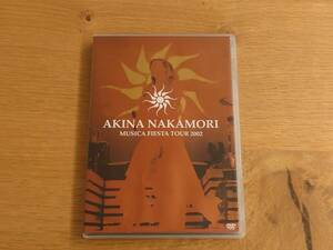 ☆ 中森明菜「AKINA NAKAMORI MUSIC FIESTA TOUR 2002」冊子付　DVD