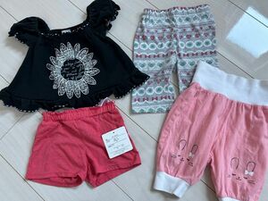 80センチ　女の子　まとめ売り　夏服　ベビー　ボトムス