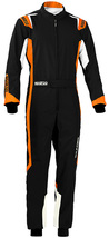 特価！スパルコ新品■Kart Suit レーシングカート走行会スーツ CIK-FIA Level 2 N2013-1 公認　SPARCO SUIT■THUNDERオレンジ_画像1