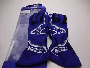  Sparco new goods unused #Kart Grove racing cart mileage . racing glove SPARCO#ARROW KART blue 