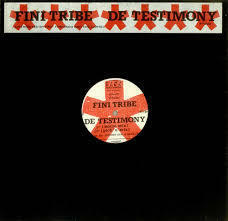 Fini Tribe / De Testimony スコットランドの元祖UKバレアリック・ユニットFinitribeの1988年のクラシック!