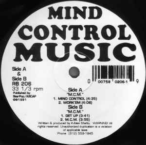 Mind Control Music / M.C.M. シカゴ・ハウス・クラシック!B-2MCMはいまだにプレイされ続けるドラッギーテクノトラック金字塔！
