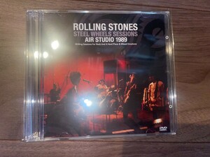 THE ROLLING STONES STEEL WHEELS SESSIONS　AIR STUDIO 1989　DVD ２枚組 新品未開封　衝撃映像　ローリングストーンズ