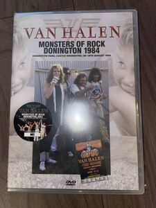 VAN HALEN MONSTERS OF ROCK DONINGTON 1984 プレス盤　DVD ヴァンヘイレン　プロショット版