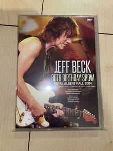 JEFF BECK 60TH BIRTHDAY SHOW: ROYAL ALBERT HALL 2004 DVD ジェフベック