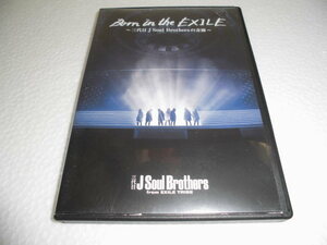 品薄　格安　人気商品　DVD　Born in the EXILE 〜三代目 J Soul Brothersの奇跡〜　定価３８００円～　登坂　今市　岩田　エリー　他