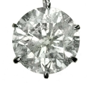 「華」一粒 ダイヤモンド ネックレス 大粒 最大1.0ct PT900 プラチナ製品 国内生産 32 4 3311の画像3