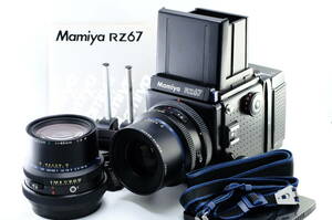 【B05B】【売り切り】MAMIYA マミヤ RZ67 PROFESSIONAL + MAMIYA-SEKOR Z 90mm F3.5 /65mm F4 W 中判カメラ 付属品多数 純正アルミケース