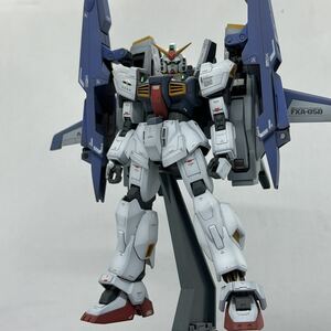 HGUC 1/144ガンダム Mk-II RIVIVE＋プレバン限定Gディフェンサー【改修全塗装完成品】スーパーガンダム 機動戦士Zガンダム Mk-2 MkⅡ Mk2