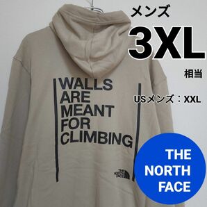 ノースフェイス メンズパーカー 3XL相当 WALLS　ベージュ　THE NORTH FACE