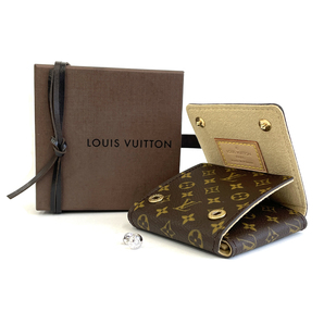 【中古】ルイヴィトン LOUIS VUITTON ピュス ドレイユ ピアス K18WG ダイヤ1P 片方 1.4g 箱付の画像2