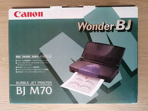 ●Canon● バブルジェットプリンター BJ M70 殆ど未使用