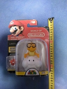 JAKKS world ob Nintendo фигурка jugem4 дюймовый размер версия Mario super Mario LAKITU