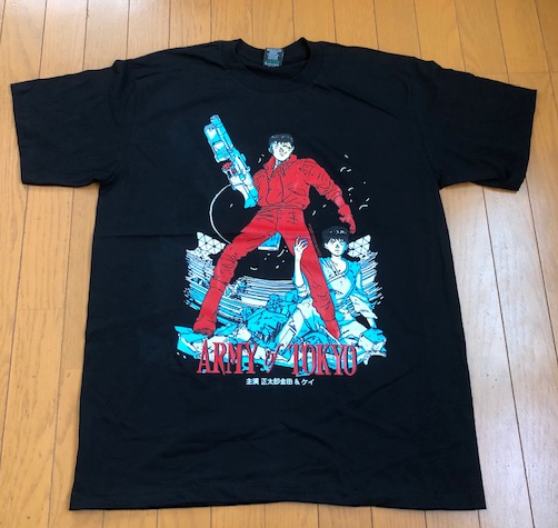激レア AKIRA アキラ 金田 kei USA製 デッドストック Tシャツ XLサイズ