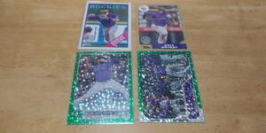 topps ROCKIES ロッキーズ インサート シリアル ベースカードセット ALEX COLOME / KRIS BRYANT / BRENDAN RODGERS / MONTERO 他