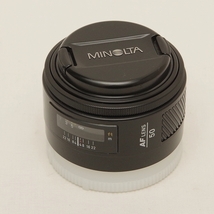 動作撮影確認済　MINOLTA　AF 50mm f1.4　ミノルタ αマウント用　ソニー Aマウント用　大口径単焦点標準レンズ_画像10