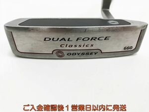 【1円】ゴルフ ODYSSEY オデッセイ DUAL FORCE Classics 660 パター ゴルフクラブ T03-175tm/F7