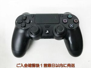 【1円】PS4 純正 ワイヤレスコントローラー DUALSHOCK4 ブラック 未検品ジャンク SONY PlayStation4 EC44-461jy/F3