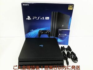 【1円】PS4Pro 本体/箱 セット 1TB ブラック SONY PlayStation4 CUH-7200B 初期化/動作確認済 プレステ4 M07-883kk/G4