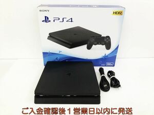 【1円】PS4 本体/.箱 セット 500GB ブラック SONY PlayStation4 CUH-2100A 初期化/動作確認済 プレステ4 M07-888kk/G4
