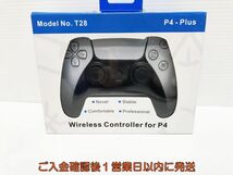 【1円】PS5対応 非純正 ワイヤレスコントローラー ブラック Model No.T28 P4-Plus ゲーム機周辺機器 動作確認済み G08-161ym/F3_画像1