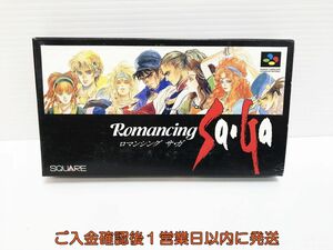 【1円】SFC スーパーファミコン ロマンシング サ・ガ ゲームソフト 未検品 ジャンク J07-849ym/F3