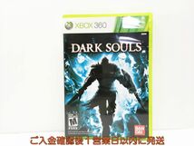 【1円】XBOX 360 Dark Souls ゲームソフト 1A0313-501wh/G1_画像1