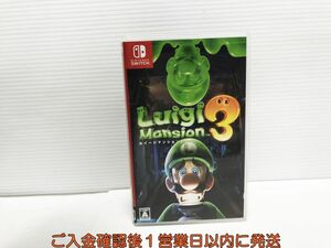 【1円】Switch ルイージマンション3 ゲームソフト 状態良好 1A0217-672yk/G1