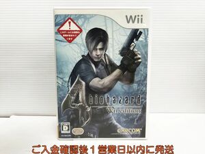 【1円】Wii バイオハザード4 Wiiエディション ゲームソフト 1A0217-691yk/G1