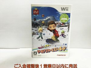 【1円】Wii ファミリースキー ワールドスキー&スノーボード ゲームソフト 1A0215-1281yk/G1