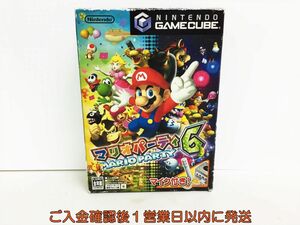 【1円】GC ソフト ゲームキューブ マリオパーティ6 ゲームソフト マイク付き 未検品ジャンク G09-335ek/F3