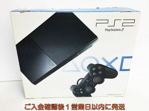 【1円】新品 PS2 本体 セット 薄型 ブラック SONY PlayStation2 SCPH-90000CB 未使用品 プレステ2 K06-010ek/G4