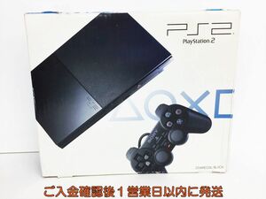 【1円】新品 PS2 本体 セット 薄型 ブラック SONY PlayStation2 SCPH-90000CB 未使用品 プレステ2 K06-011ek/G4