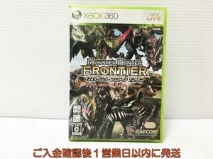 【1円】XBOX360 モンスターハンター フロンティア オンライン ビギナーズパッケージ オンライン専用 ゲームソフト 1A0321-182mk/G1