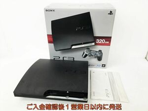 【1円】PS3 本体/箱 セット 320GB ブラック SONY PlayStation3 CECH-2500B 初期化済 未検品ジャンク DC08-266jy/G4