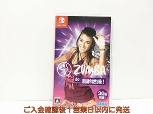 【1円】switch Zumba de 脂肪燃焼! ゲームソフト 状態良好 1A0320-312wh/G1