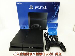 【1円】PS4 本体 セット 500GB ブラック SONY PlayStation4 CUH-1200A 初期型 未検品ジャンク FW9.03 DC07-696jy/G4