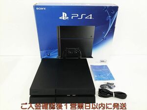 【1円】PS4 本体/箱 セット 500GB ブラック SONY PlayStation4 CUH-1200A 初期化/動作確認済 プレステ4 M07-905kk/G4