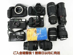 【1円】カメラ まとめ売り セット 未検品ジャンク ボディ レンズ Canon OLYMPUS MINOLTA SIGMA等 DC05-798jy/G4