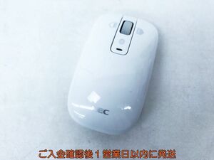 【1円】NEC 純正 Bluetooth ワイヤレスマウス ホワイト MT-1626 動作確認済 EC20-016jy/F3